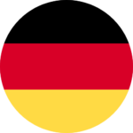 The flag of Germany features three horizontal stripes of black on the top, red in the middle, and gold (or yellow) on the bottom. This tricolor design is known as the "Black, Red, and Gold."