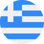 The flag of Greece consists of nine horizontal stripes of alternating blue and white colors. In the top left corner, there is a blue square containing a white cross. The cross symbolizes the Greek Orthodox Church.